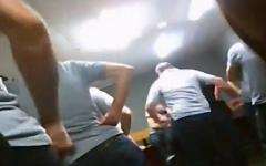 Избиение в Глданской тюрьме. Кадр из видео на YouTube