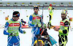 Российские биатлонисты. Фото с сайта biathlonworld.com