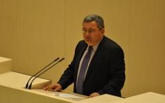 Давид Усупашвили. Фото с сайта parliament.ge