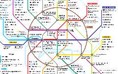 Схема московского метро. Фото c сайта russianmetro.ru
