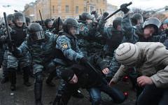 Бойцы ОМОНа © РИА Новости, Илья Питалев