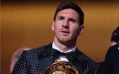 Лионель Месси на церемонии вручения «Золотого мяча». Фото с сайта fifa.com