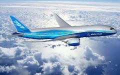 Boeing 787 Dreamliner. Фото с сайта wallpapersdesign.net