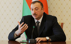 Ильхам Алиев. Фото с сайта president.az