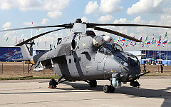 Ми-35. Фото Виталия Кузьмина с сайта vitalykuzmin.net