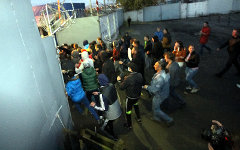 Беспорядки на овощебазе «Покровской» © KM.RU, Филипп Киреев