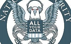 Карикатура на эмблему АНБ. Фото с сайта smallgovtimes.com
