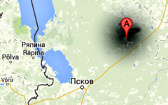 Место происшествия на карте. Изображение сервиса Google Maps