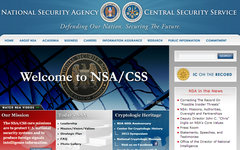 Скриншот сайта АНБ США
