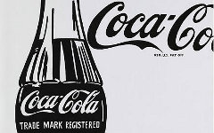 Фрагмент работы Энди Уорхола «Coca-Cola (3)»