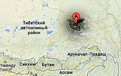 Место происшествия на карте. Изображение сервиса Google Maps