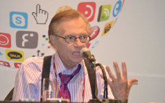 Ларри Кинг. Фото с сайта wikimedia.org