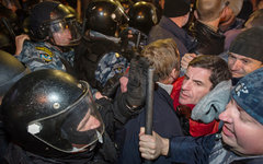 Столкновения на Евромайдане © РИА Новости, Алексей Фурман