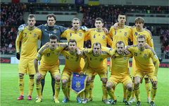 Игроки сборной Украины. Фото с сайта ffu.org.ua