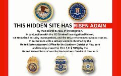 Скриншот титульной страницы Silk Road 2.0