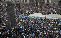 Митинг сторонников евроинтеграции © РИА Новости, Павел Паламарчук