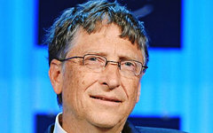 Билл Гейтс. Фото World Economic Forum с сайта flickr.com