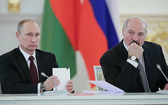 Владимир Путин и Александр Лукашенко. Фото с сайта kremlin.ru
