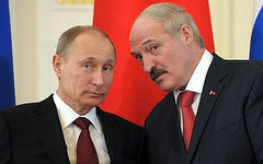 Владимир Путин и Александр Лукашенко. Фото с сайта kremlin.ru