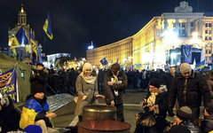 «Евромайдан». Фото пользователя Instagram olegkucherenko
