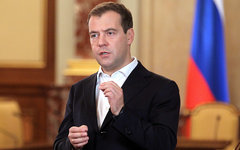 Дмитрий Медведев. Фото с сайта da-medvedev.ru