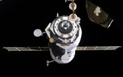 Стыковка «Прогресса». Фото с сайта federalspace.ru