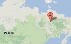 Эпицентр землетрясения. Изображение с сайта maps.google.ru