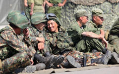 Киргизские военные © РИА Новости, Владислав Белогруд