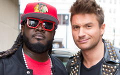 T-Pain и Сергей Лазарев. Фото пресс-службы Сергея Лазарева
