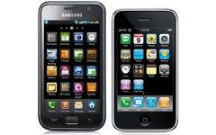 Продукция Samsung и Apple. Фото с сайта engadget.com