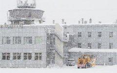 Аэропорт во время циклона. Фото с сайта airportus.ru