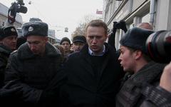 Внезапное задержание Алексея Навального © KM.RU, Алексей Белкин