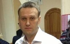 Алексей Навальный в здании суда. Фото пользователя Twitter @Vasyltsov