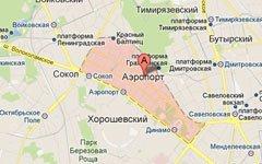 Район Аэропорт. Изображение с сервиса Google Maps