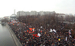 Митинг на Болотной площади в декабре 2011 года © РИА Новости  