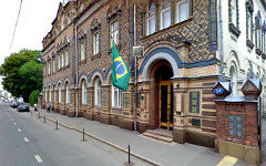 Посольство Бразилии в Москве. Изображение сервиса Google Maps