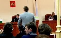 Никита Белых в суде. Фото пользователя Twitter @max_katz
