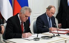 Томислав Николич и Владимир Путин. Фото с сайта kremlin.ru