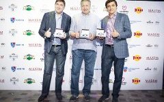 Александр Кожевников, Александр Якушев и Валерий Каменский