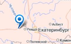 Поселок Дружинино. Изображение с сайта maps.yandex.ru