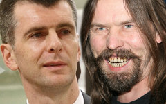 Михаил Прохоров и Сергей «Паук» Троицкий. Коллаж © KM.RU