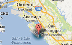 Место крушения на карте. Изображение сервиса Google Maps