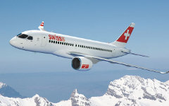 Самолет Swiss Air Lines. Фото с сайта inlandz.com