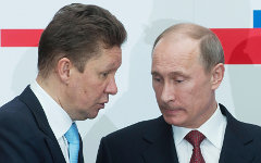 Алексей Миллер и Владимир Путин © РИА Новости, Сергей Гунеев