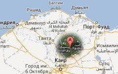 Эз-Заказик на карте. Изображение сервиса Google Maps