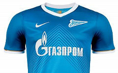 Новая форма «Зенита». Фото с сайта fc-zenit.ru