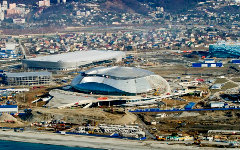 Большая ледовая арена в Сочи. Фото с сайта 2014-sochi-olimpiada.ru