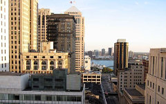 Вид Детройта. Фото с сайта skyscrapercity.com