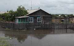 Подтопленная Ивановка. Фото с сайта 28.mchs.gov.ru