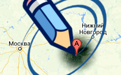 Город Кулебаки на карте. Коллаж © KM.RU